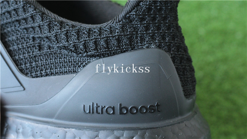Real Boost Adidas Ultra Boost 4.0 Triple Black BB6166